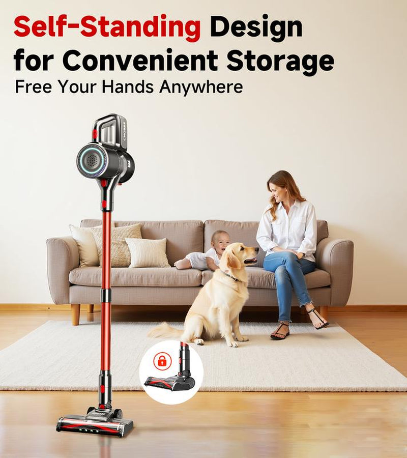 500W 35Kpa Cordless Vacuum Cleaner