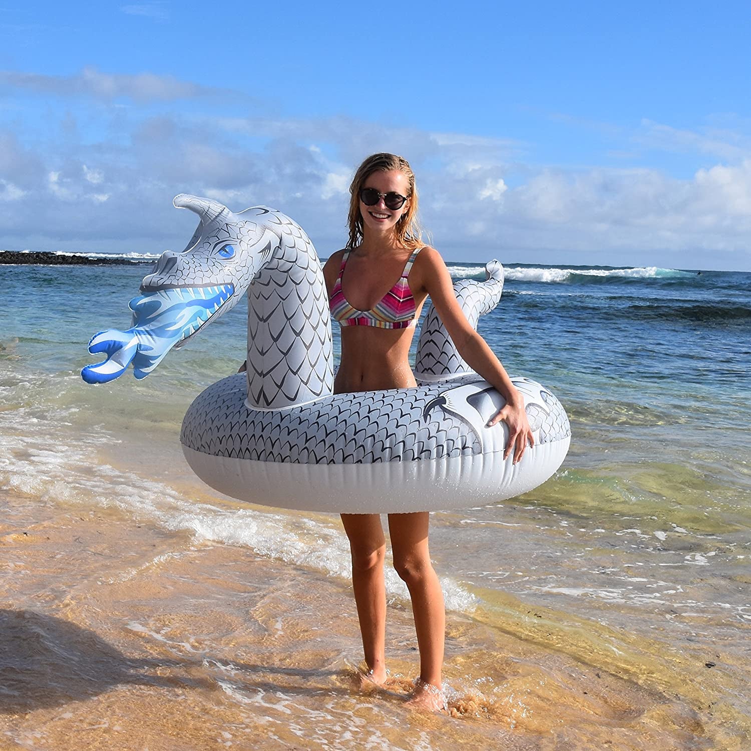 Dragon Party Tube Inflatable Rafts