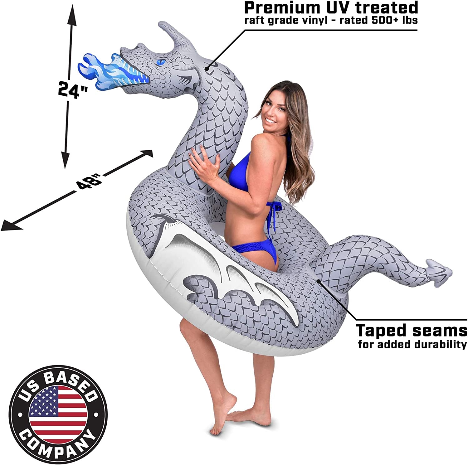 Dragon Party Tube Inflatable Rafts